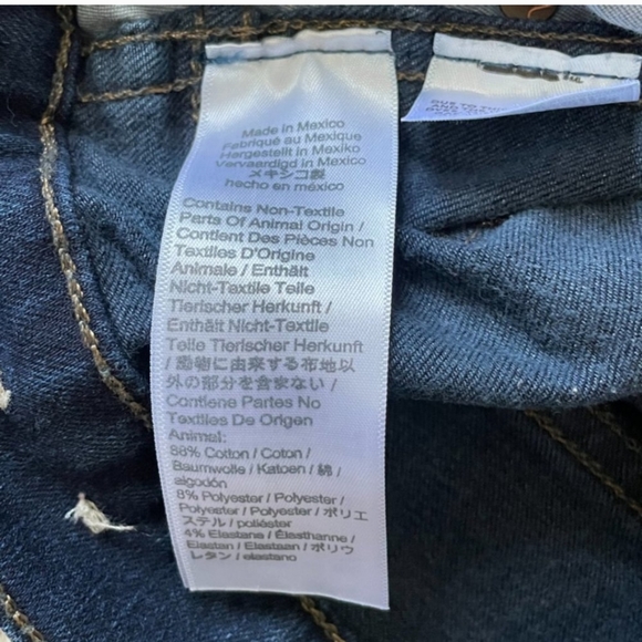 Madewell 10" High Rise Skinny dark wash - Picture 10 of 13